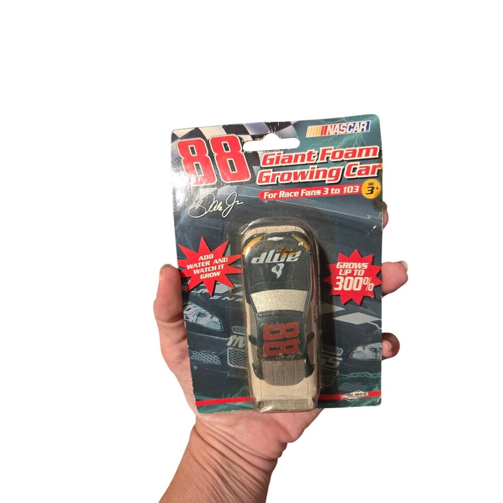 Dale Earnhardt Jr 88 Amp Energy Foam Growing Car Sealed Novelty Toy Vintage 2009